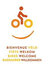 icone d'un vélo "bienvenue à vélo"